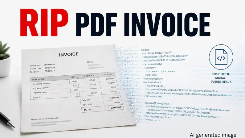 Настъпва ли краят на PDF фактурата?